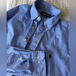 Ralph Lauren Blue Button Down Shirt